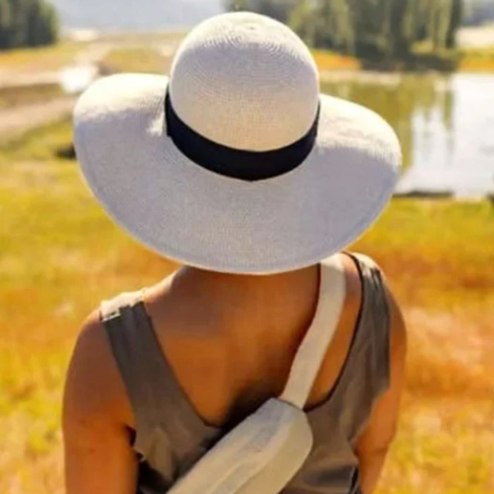 solar eclipse straw sunhat